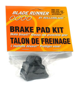 Rollerblade brake pad kit - for Pro 500, Pro 600 PB, Phaser PB, Asteoid